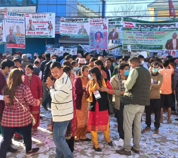 कांग्रेस सुदूरपश्चिम अधिवेशनः एक हजार तीन मत खस्यो, राति ९ बजेदेखि मतगणना